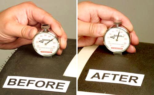 Applying Grip - The Results